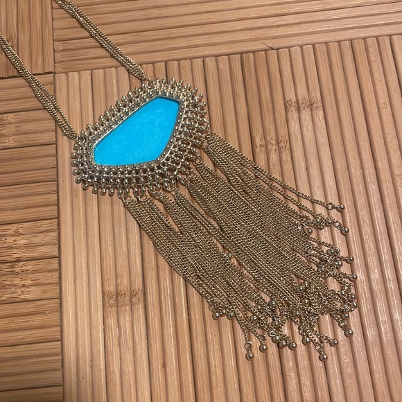 Vintage Kendra Scott Necklace in Turquoise - Picture 2 of 5